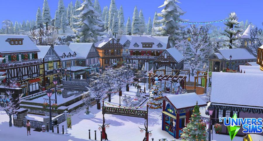 Alsace Christmas village V2 from Luniversims