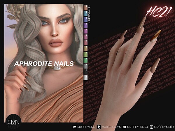 Aphrodite Nails from Murphy