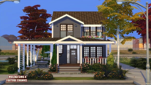 Cozy family home from Sims 3 by Mulena