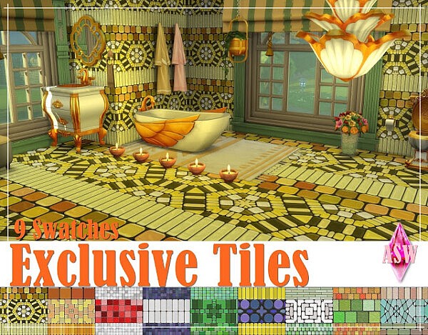 Exclusive Tiles from Annett`s Sims 4 Welt