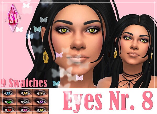 Eyes Nr. 8 from Annett`s Sims 4 Welt