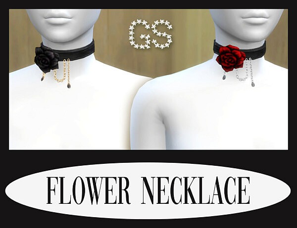 Flower necklace from Guemara