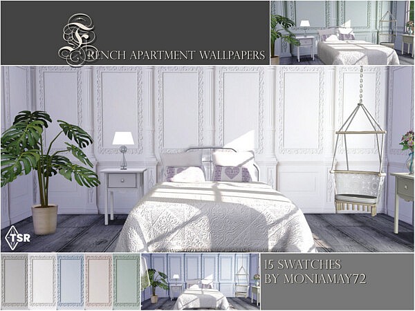 French Apartment Wallpaper by Moniamay72 from TSR