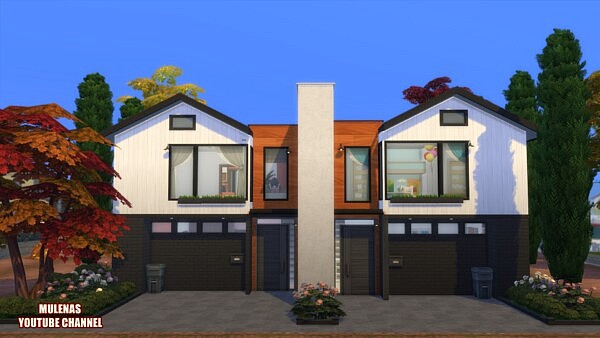House for 2 families from Sims 3 by Mulena