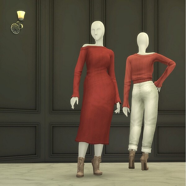Le Knit Dress and Sweater from Rusty Nail