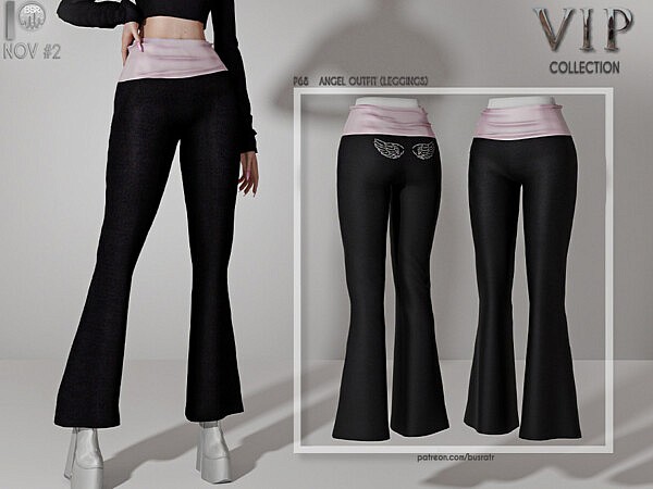 Angel Outfit Leggings by busra tr from TSR