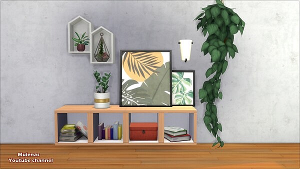 Painting Assembling flowers from Sims 3 by Mulena