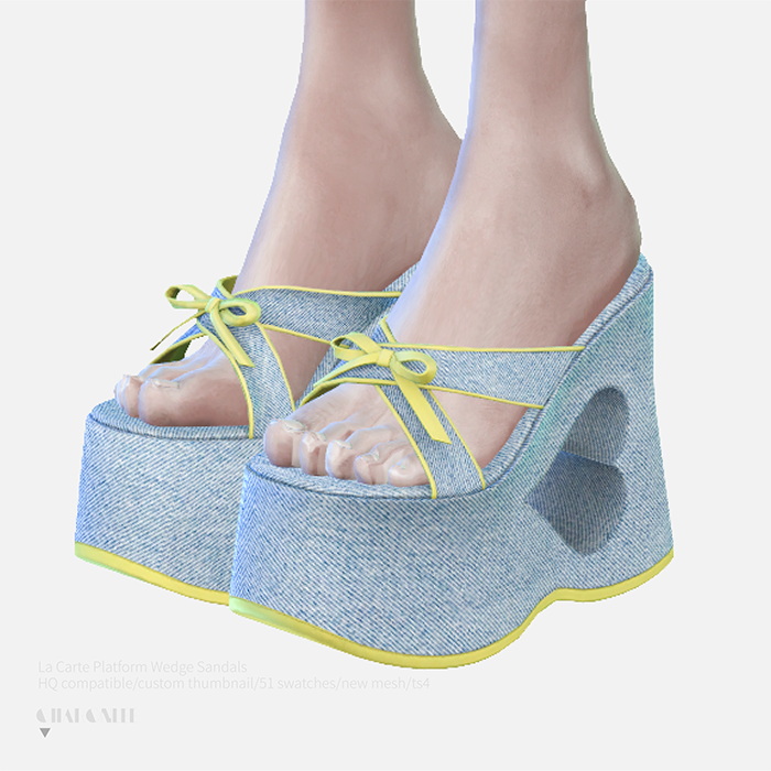 Platform Wedge Sandals from Charonlee