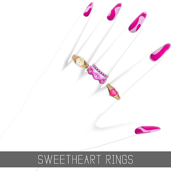 Sweetheart Rings from Simpliciaty