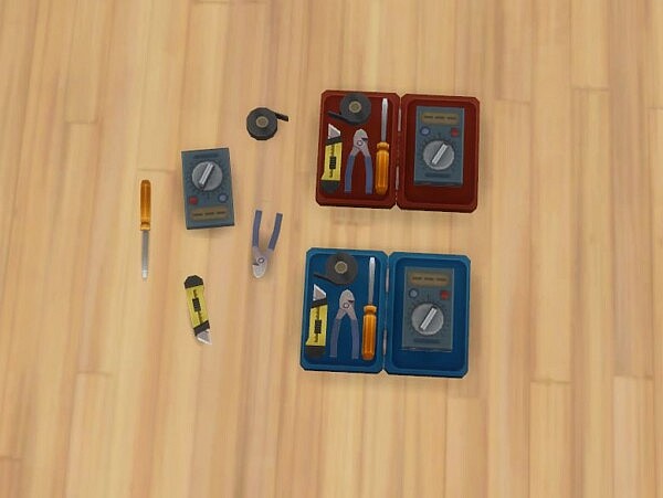Separated Lamp, Flat Tools by ApplepiSimmer from Mod The Sims