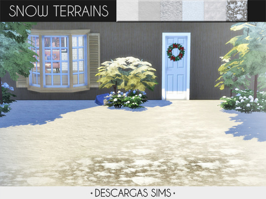 Snow Terrains from Descargas Sims