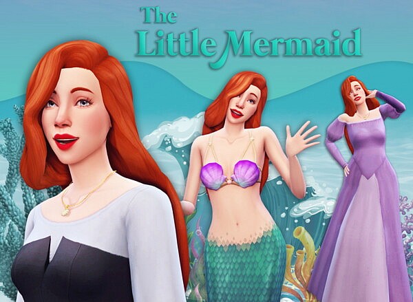 The Little Mermaid from Miss Ruby Bird