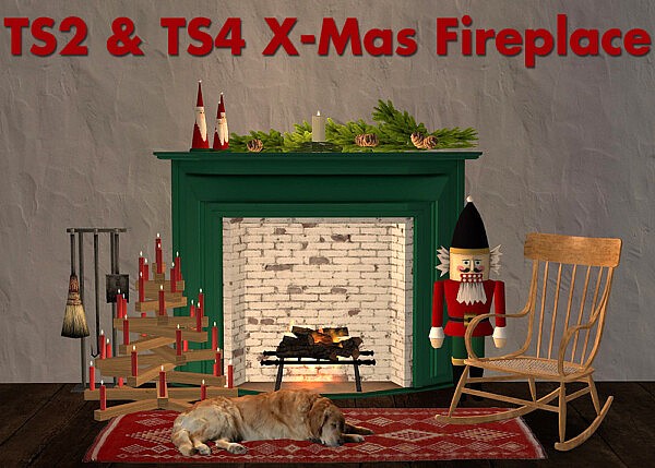 Wondymoon’s Christmas Fireplace from Riekus13