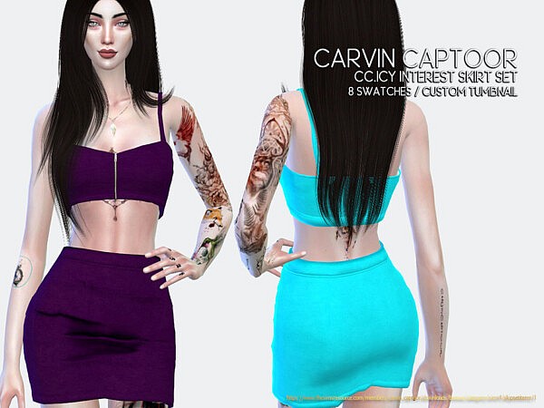 ICY INTEREST Skirt Set by carvin captoor from TSR