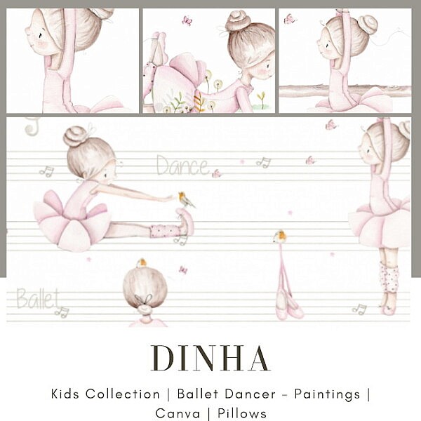 Kids Collection: Ballet Dancer from Dinha Gamer