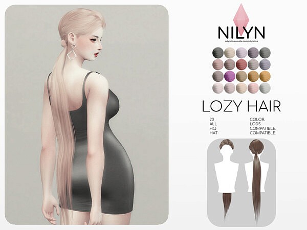 LOZY HAIR by Nilyn from TSR