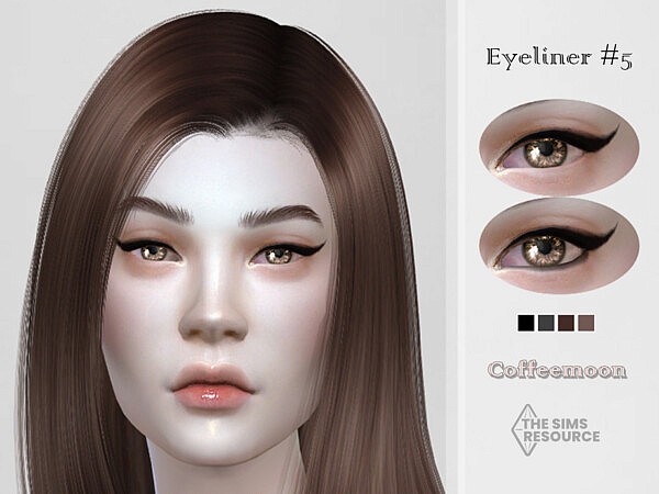 Eyeliner N5 by coffeemoon from TSR