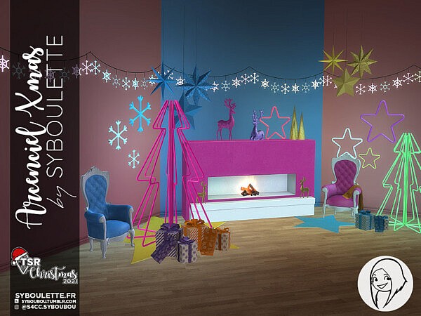 TSR Christmas 2021   Arcenciel Xmas   Part 2: Decorations by Syboubou from TSR