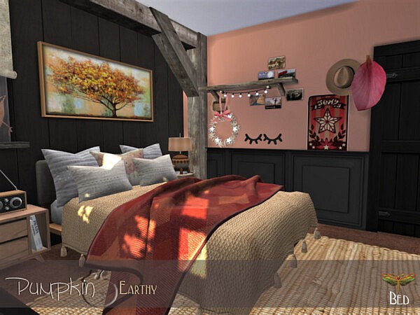Pumpkin Purple   Bedroom by fredbrenny from TSR