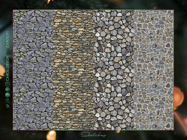 Christmas Stone Wall by Caroll91 from TSR
