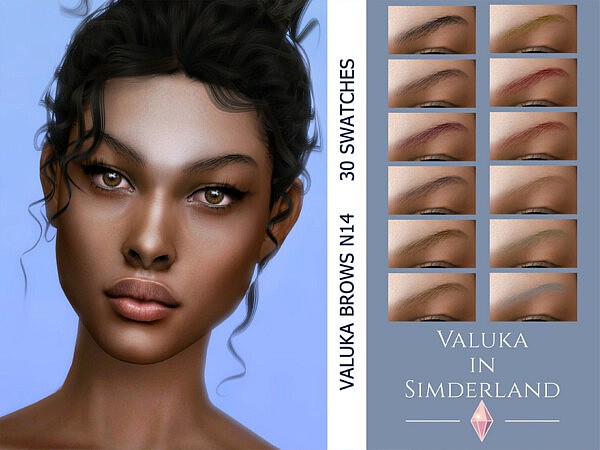 Brows N14 by Valuka from TSR