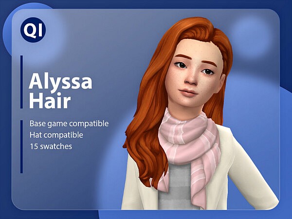 Alyssa Hair by qicc from TSR