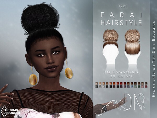 Farai Hairstyle by DarkNighTt from TSR