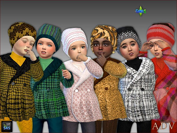 Winter clothes for toddler girls from Arte Della Vita