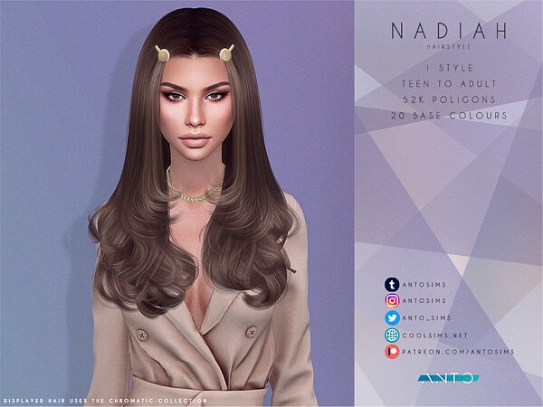 Nadiah  Hair by Anto from TSR