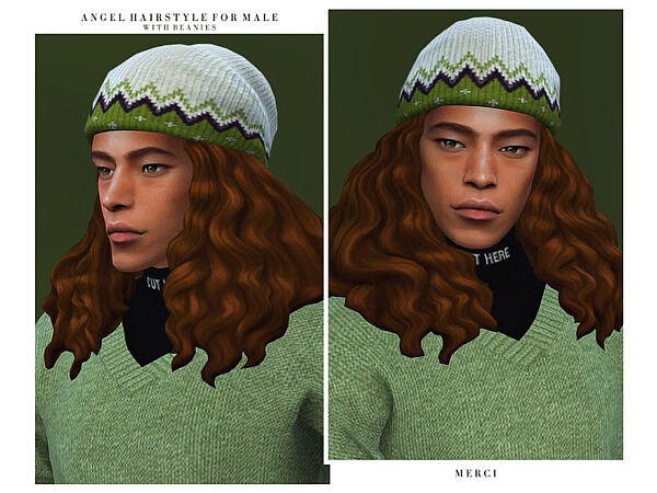 Angel Hairstyle For Male by  Merci  from TSR
