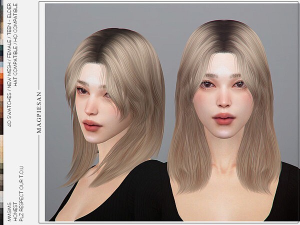 Honest Hair by magpiesan from TSR