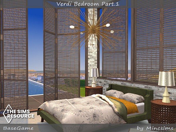 Verdi Bedroom Part.1 by Mincsims from TSR