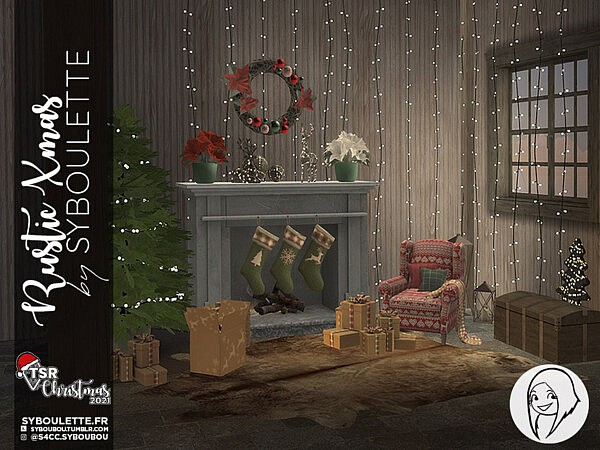 TSR Christmas 2021   Rustic Xmas   Part 2: Decorations by Syboubou from TSR