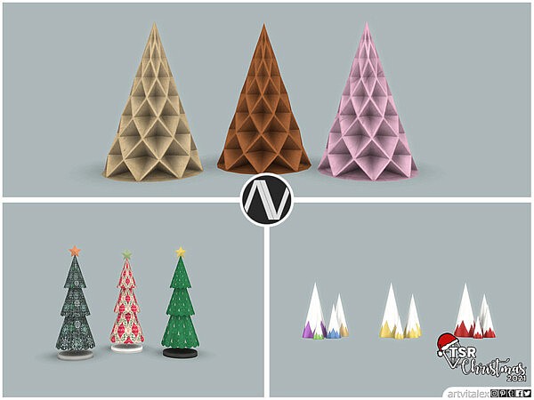 TSR Christmas 2021 | Clementine Christmas Decorations by ArtVitalex from TSR