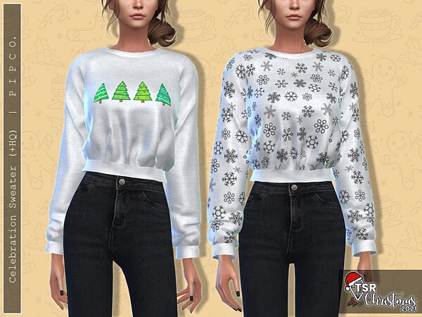 TSR Christmas 2021   Celebration Sweater by Pipco from TSR