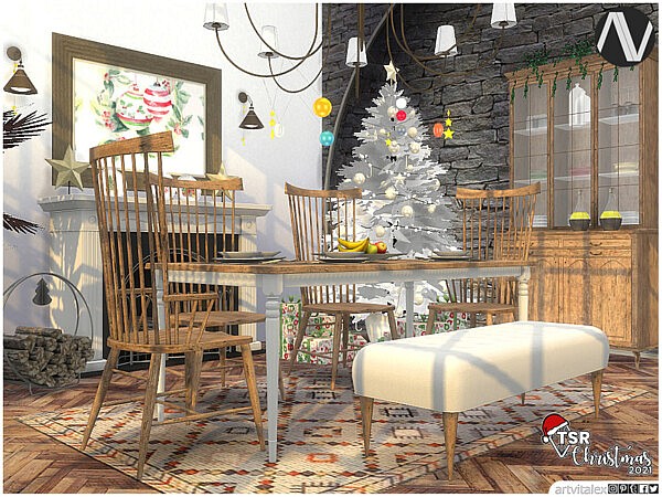 TSR Christmas 2021 | Alegria Dining Room by ArtVitalex from TSR
