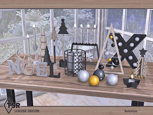 Louise Decor by soloriya from TSR