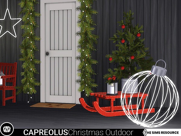 Capreolus Christmas Outdoor Decorations by wondymoon from TSR