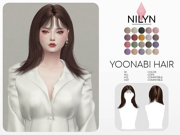 YOONABI HAIR by Nilyn from TSR