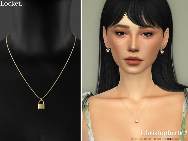 Locket Necklace by christopher067 from TSR