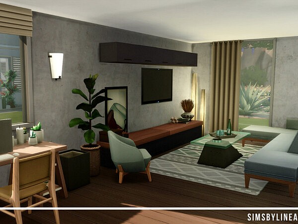 Calm Family Home by SIMSBYLINEA from TSR