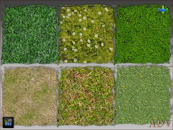 Terrain paints grass from Arte Della Vita