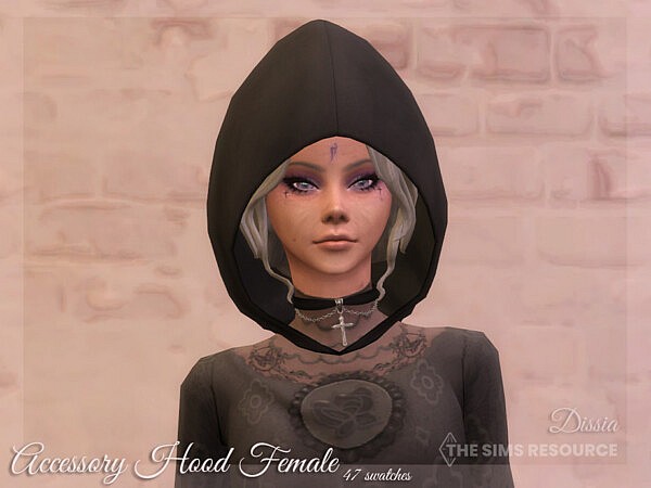 Accessory Hood Female by Dissia from TSR