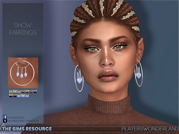 Show Earrings by PlayersWonderland from TSR