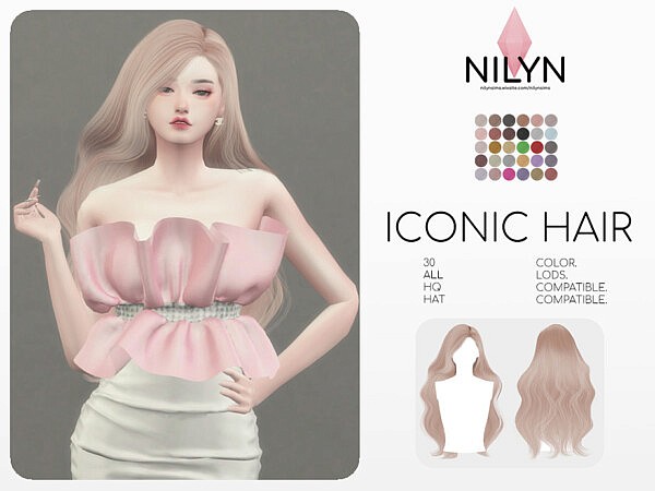 ICONIC HAIR by Nilyn from TSR