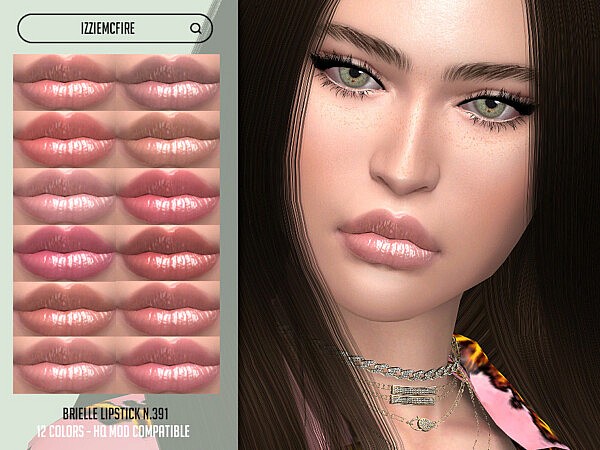 IMF Brielle Lipstick N.391 by IzzieMcFire from TSR