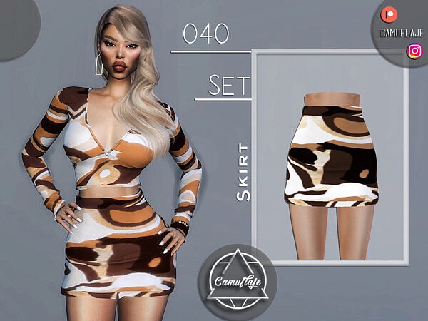 SET 040   Skirt by Camuflaje from TSR