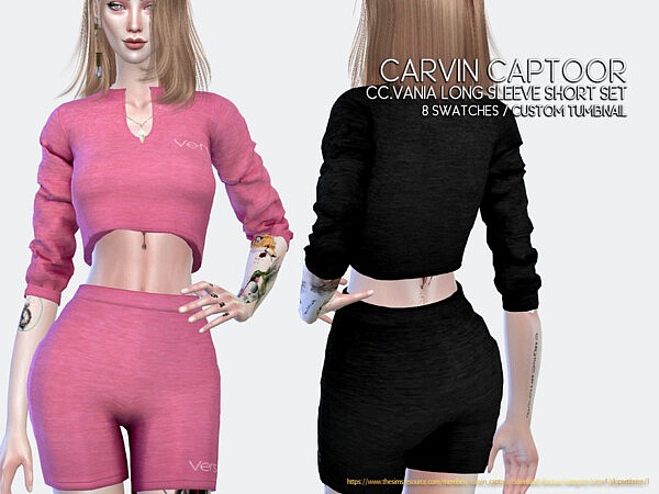 Vania Long Short Set by carvin captoor from TSR