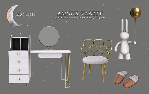Amour Vanity from Leo 4 Sims