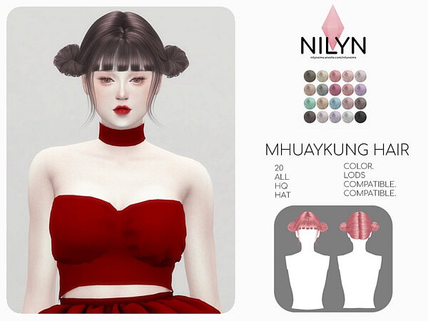 MHUAYKUNG HAIR by Nilyn from TSR